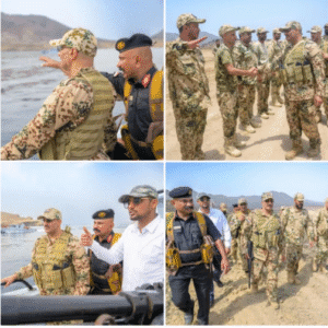 طارق صالح يتفقد بحرية المقاومة الوطنية في الجزُر المحررة بالبحر الأحمر